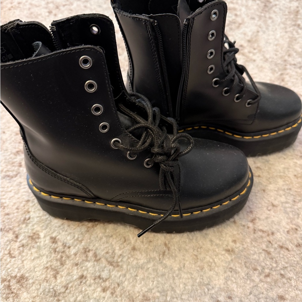 Dr. Martens Black Lace Up Boots